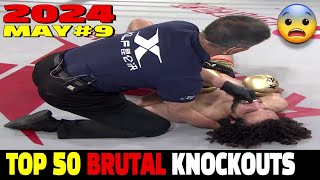 Top 50 Brutal Knockouts in MAY 2024 #9 (MMA•Muay Thai•Kickoxing•Boxing)