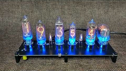 Nixie ETC Clock KIT DIY IN-14 IN-8 IN-8-2 IN-12 IN-16 Z570M