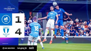FC RFS 1:4 MALMO FF | HIGHLIGHTS | LABĀKIE MOMENTI | UEFA CHAMPIONS LEAGUE