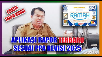 Aplikasi Rapor Terbaru Semua Kelas dari Ocu Sadi (Sesuai dengan PPA Revisi 2025)