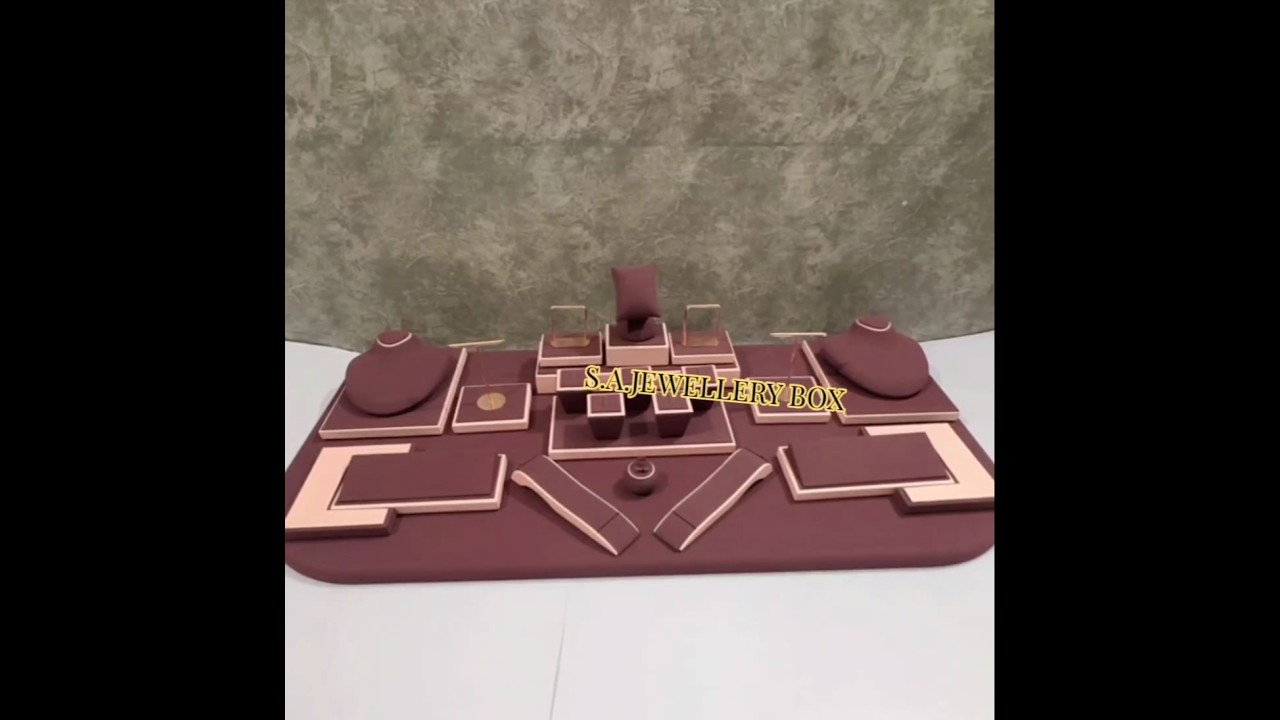 Jewellery Counter Display || Jewellery Showroom Display Stand 