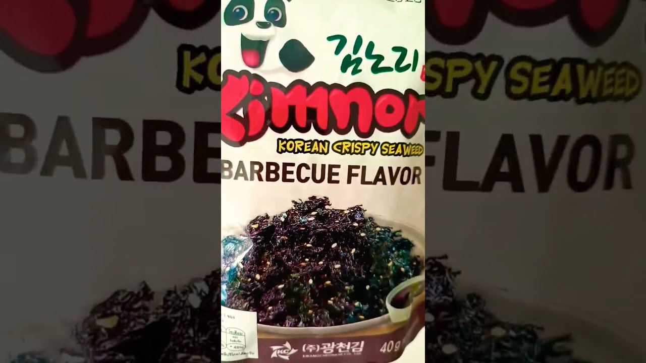 Kimnori JabanFlaked & Seasoned Seaweed BBQ 