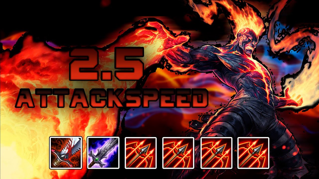 League Of Legends | Brand Max Attack Speed 2.5 - YouTube