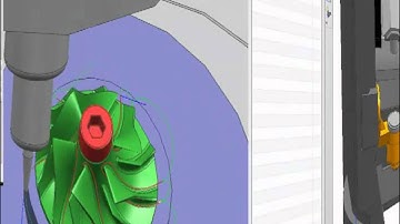 NX CAM Machine Tool Simulation