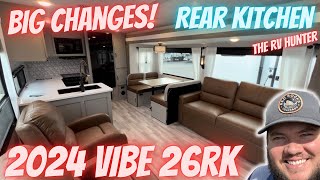 2024 Vibe 26RK | Classic Rear Kitchen RV with A TON of changes!!