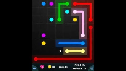 flow game facebook - 8 x 8 mania level 22 Connect the dots