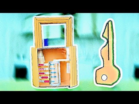 КАК СДЕЛАТЬ ЗАМОК ИЗ КАРТОНА