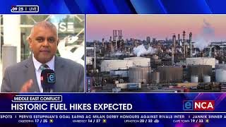 Middle East Conflict Sa Braces For Historic Fuel Prices