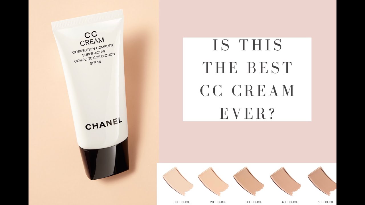 Chanel - CC Cream with spf 50. | Mixed reviews | Is this the best cc cream?  - YouTube