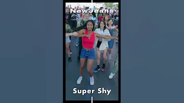 🇺🇸K-pop in public - NewJeans “Super Shy” Intro!