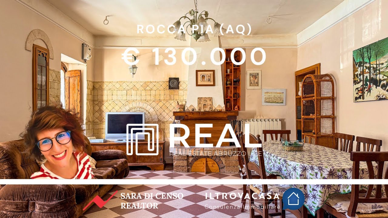 Apartment with character in Rocca Pia | House Tour in Abruzzo