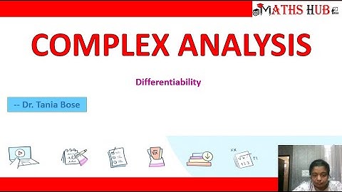 Differentiability of Function of complex variables-Part-4 (Complex Analysis)