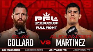 Alex Martinez vs Clay Collard | PFL 4, 2022