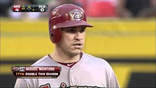 2011/06/13 Montero's bases-clearing double