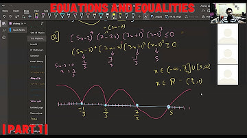 11th Mathematics || Equations and Inequalities || Wavy Curve Method Part 1