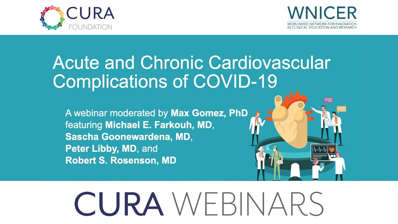 Acute and Chronic Cardiovascular Complications of the Coronavirus - YouTube