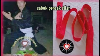 Cara menjahit sabuk pencak silat!!sabuk jambon untuk siswa PSHT, PersaudaraaN setia hati Terate
