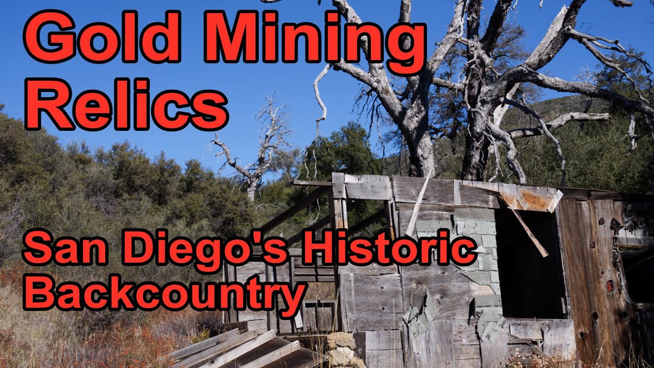 Historic Gold Mining Relics in the San Diego County Mountains