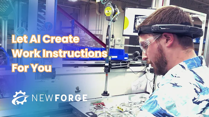 Work Instructions Made Easy with #AI & #AR ⚙️ | Manufacturing a Bosch Cooktop | NewForge