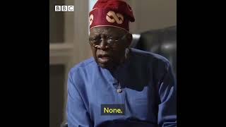 Tinubu interview session with BBC.    JAGABAN is 💯 qualified.                 Video Credit | BBC