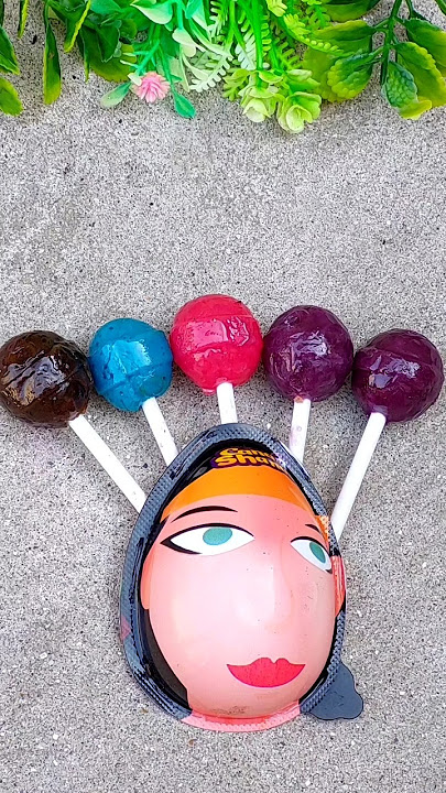 omg π³ alot of rainbow π colour lollipops π with kinder joy fun!π#shorts#lolipop#kinderjoy