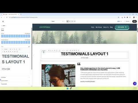 How to Update Your Page Design Styles in Kajabi | Nivora Creative