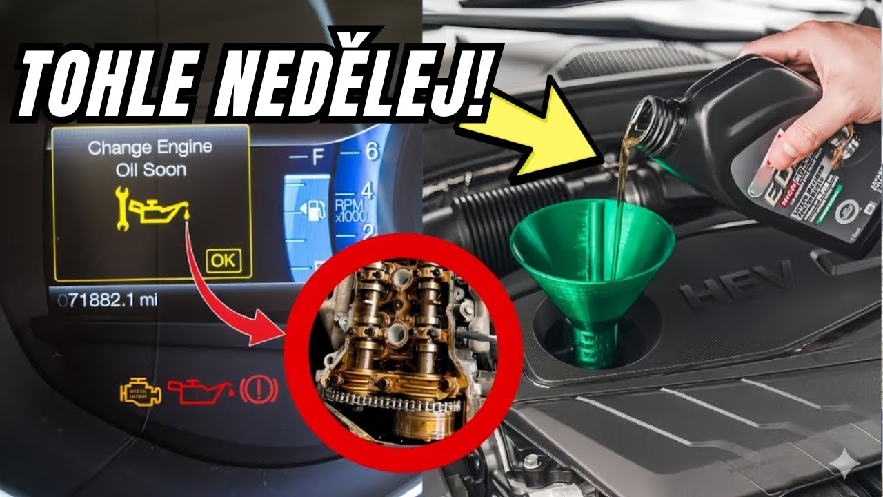 Tento Motorový Olej Vám Zničí Auto – Vážné Varování Pro Řidiče