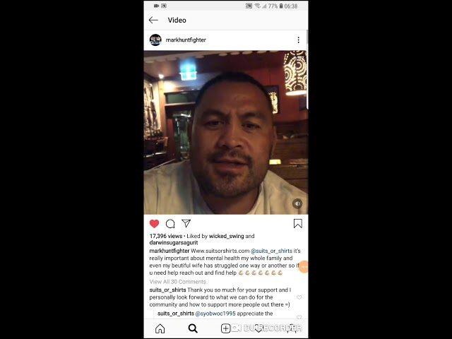 One on One with Mark Hunt.
