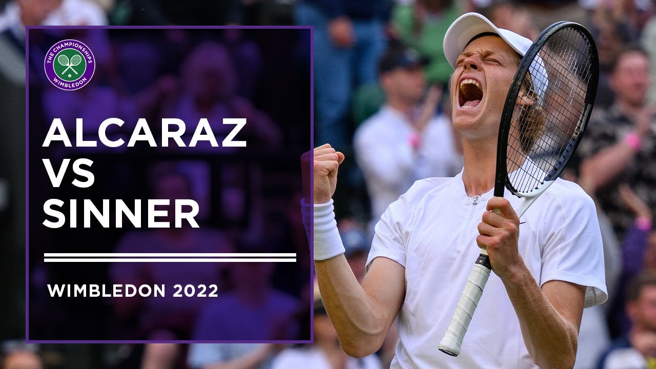 The Story of Carlos Alcaraz vs Jannik Sinner Wimbledon 2022