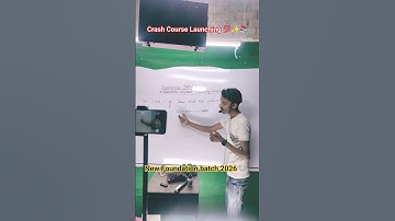 Crash Course Launching 💯✅🔥#viralreels #hardworkworks #hardworkworks #motivational #ytshortsvideo