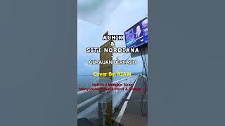 ACHIK ft. SITI NORDIANA - GURAUAN BERKASIH (KARAOKE BY RIAW)
