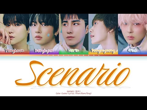 ONEWE (원위) - Scenario - Color Coded Lyrics (Han/Rom/Eng)
