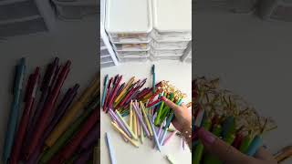 Too many pens? There’s no such thing 💫💕 #stationeryset #aestheticstationery #stationeryusa
