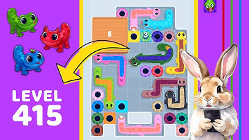 Gecko Out Level 415 Solution Walkthrough