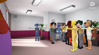 Everybody's T-Posed in Plotagon