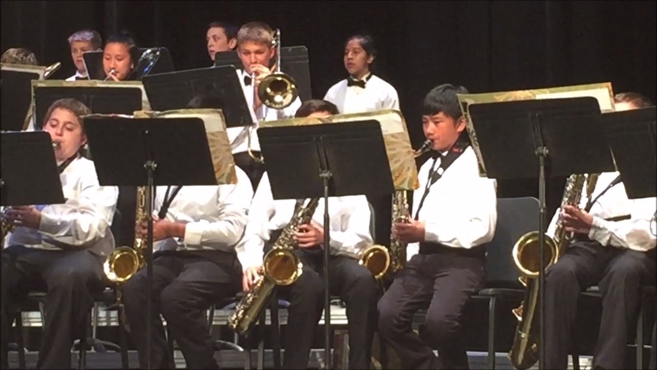 Alice Ott Middle School Jazz Night 2017