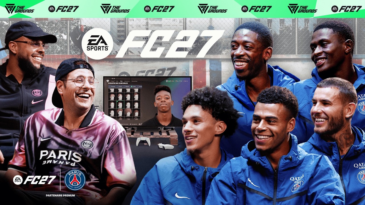 FC 27 🎮 Nos Parisiens rejoignent le Club de Nico Colombien et Hakim Jemili !