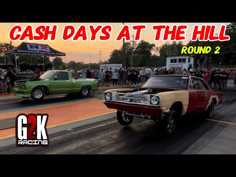 Cash Days Racing CASH DAYS AT THE HILL (ROUND 2 TO FINALS) NO PREP RACING - YouTube