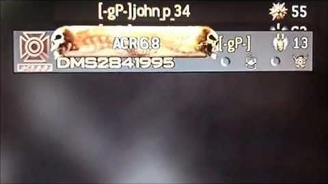 Call Of Duty Modern Warfare 3: 1000 Headshots With ACR 6.8