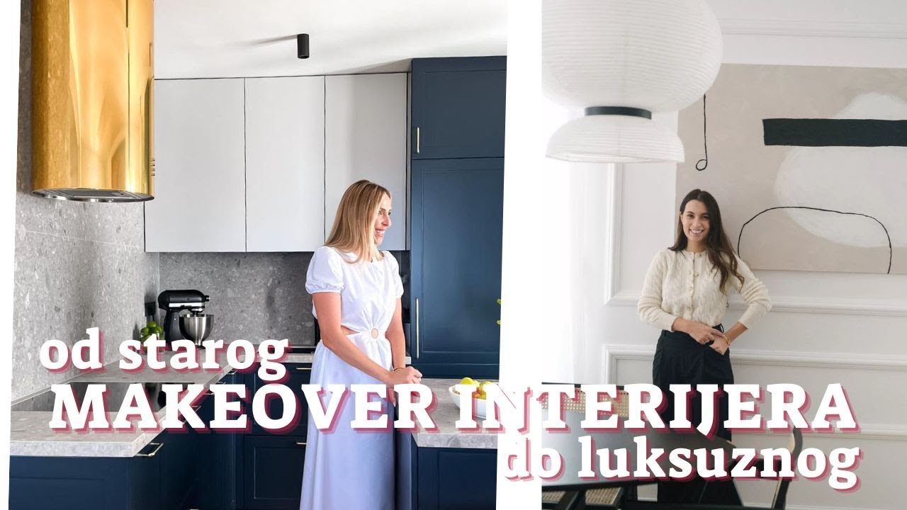Totalni MAKEOVER Stana: Od Starog i Oštećenog do Luksuza | Renovacija Stana 90 kvadrata