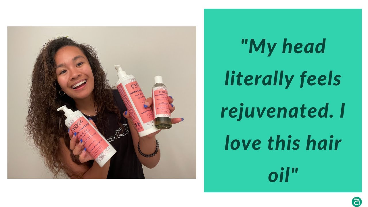 Apsara Skin Care: Rosemary and Amla Hair Routine 