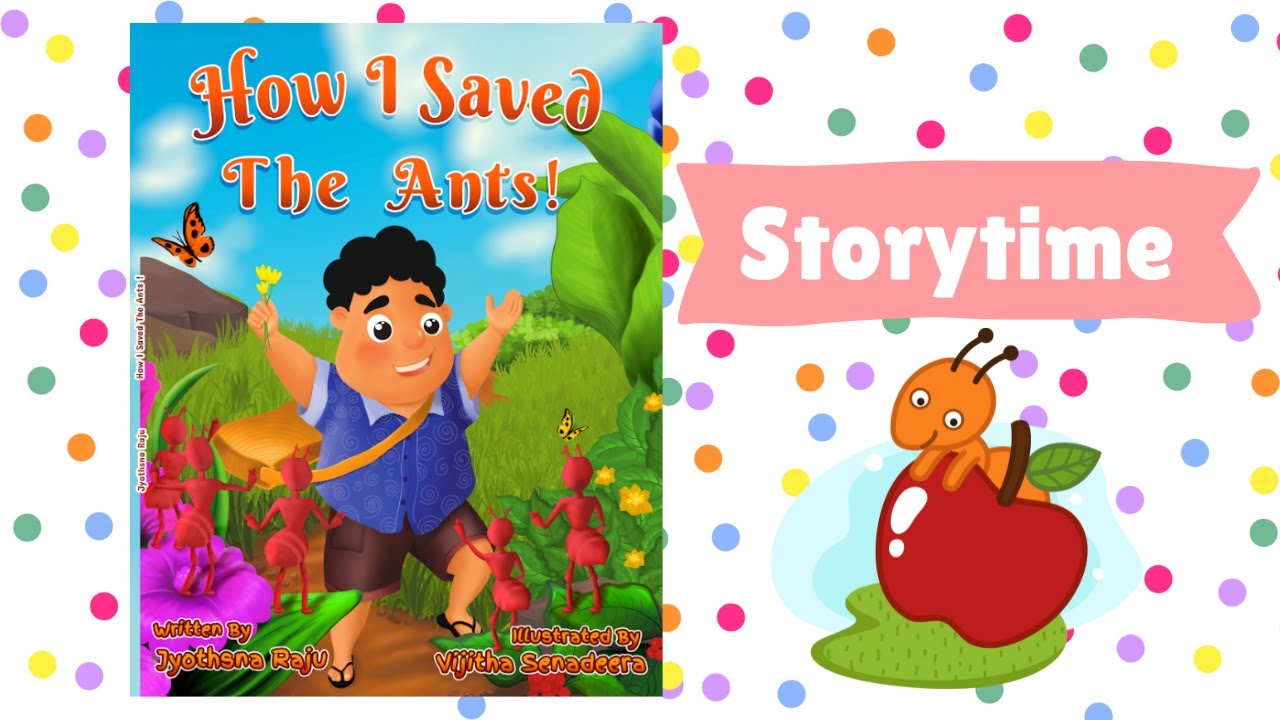 Read Aloud Books For Kids | HOW I SAVED THE ANTS| Dixy's Storytime ...