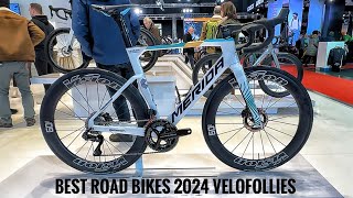 NEW Top 25 Best Road Bikes for 2024 DIFFERENT brands (Part 1 of 2) | Velofollies 2024 Kortrijk [4K]