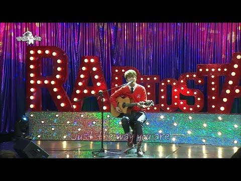 【TVPP】Jung Yonghwa(CNBLUE) - Just The Way You Are(Bruno Mars), 정용화(씨엔블루) @ The Radio Star