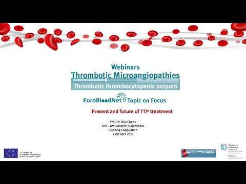 Topic on Focus on Thrombotic Microangiopathies: Present and future of TTP treatment