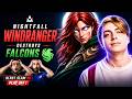 Nightfall Turned Windranger Into a RAID BOSS vs Falcons