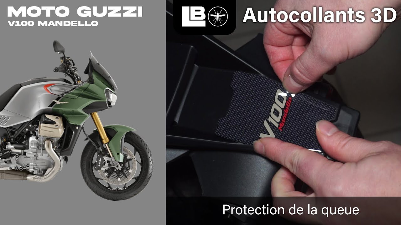 Labelbike - Autocollants 3D Fourche Moto Décorations Et