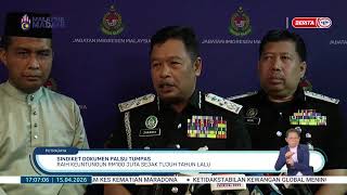 15 APRIL 2026 - BW- SINDIKET DOKUMEN PALSU TUMPAS RAIH KEUNTUNGAN RM100 JUTA SEJAK TUJUH TAHUN LALU
