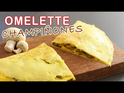 Como Preparar Omelette Con Champiãones