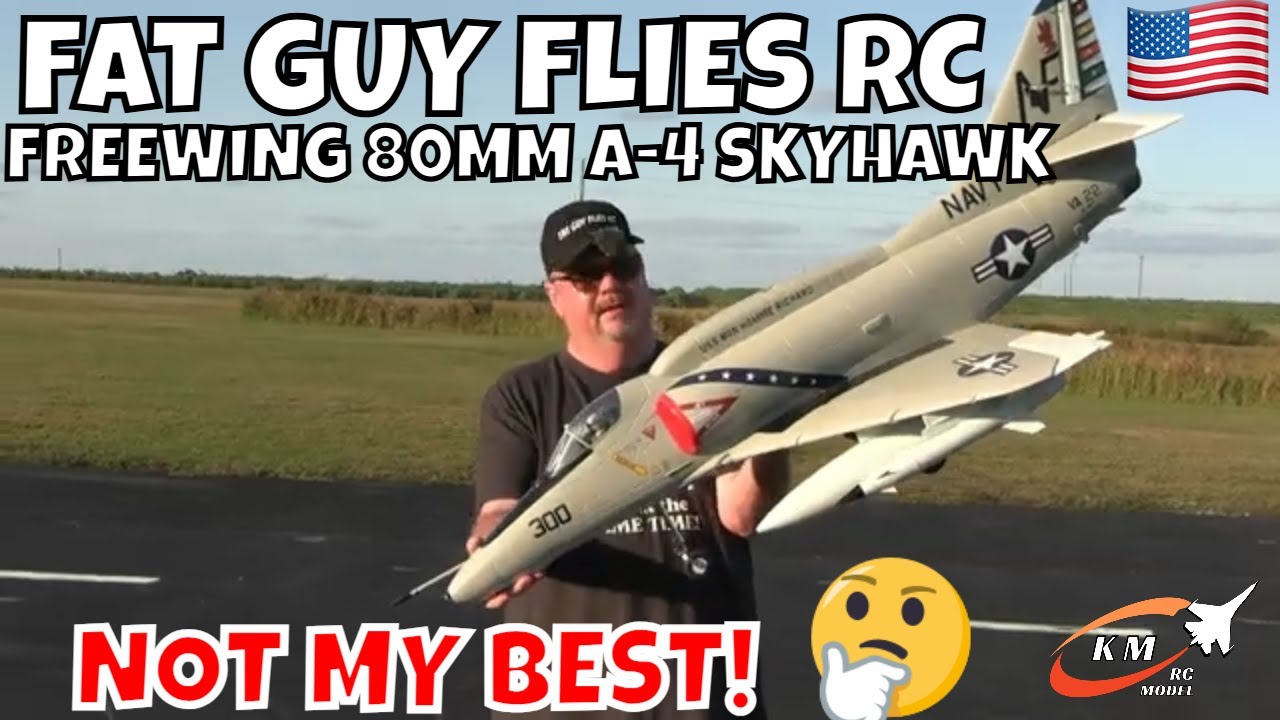 FREEWING A-4 80MM SKYHAWK NOT MY BEST by FGFRC 